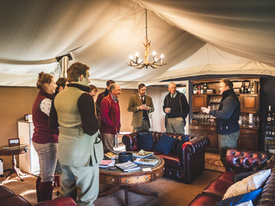 Safari Tents ... permanent bespoke venues perfect for hospitality